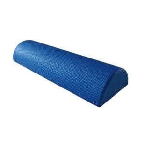 Foam Roller Blue EVA Half Round 90cm x 7.5cm - Exagym