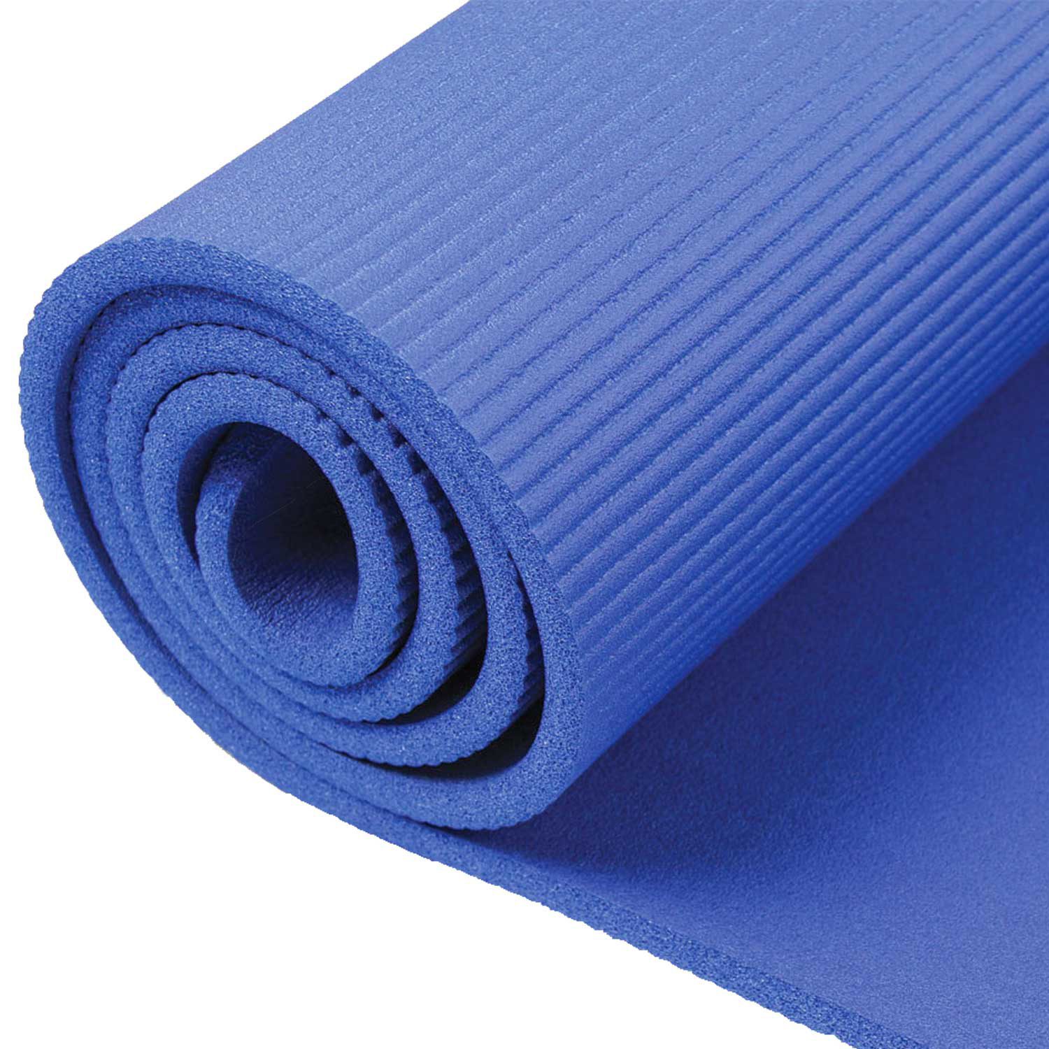 Core Fitness Blue 15mm Mat with Eyelets - Pilates MAD - Exagym