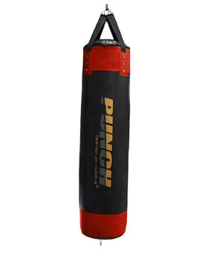 Punch Urban Boxing bag 5ft with Straps Red Black