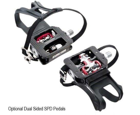 dual sided pedals for spin bikes