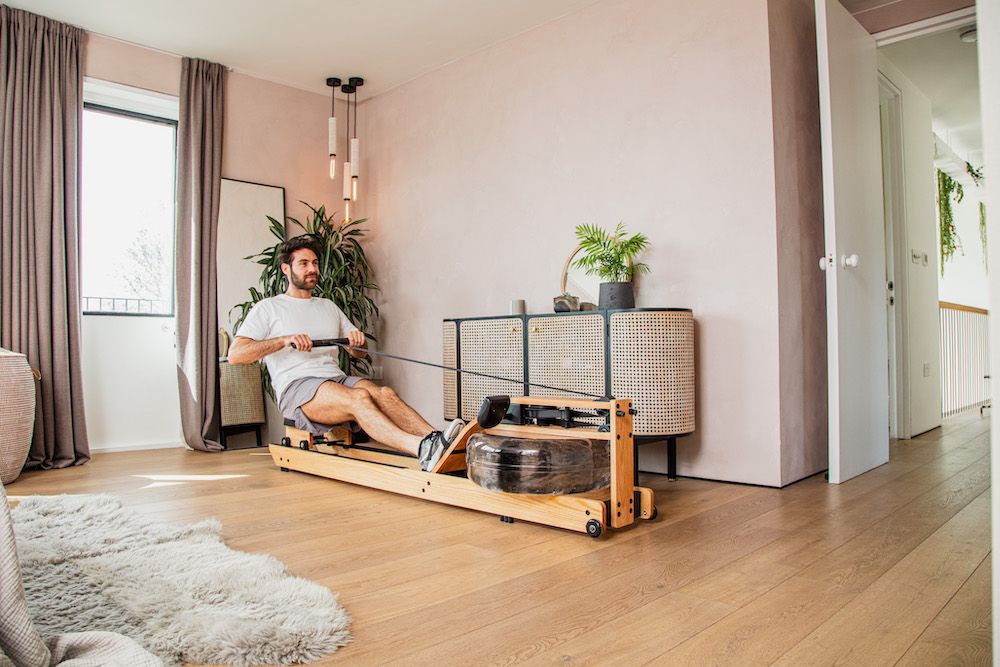 Waterrower Lite in home rowing