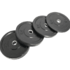 Olympic Black Bumper Plates (each) - 15kg