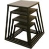 HCE Steel Plyo Boxes - full-set-30-45-60-75cm