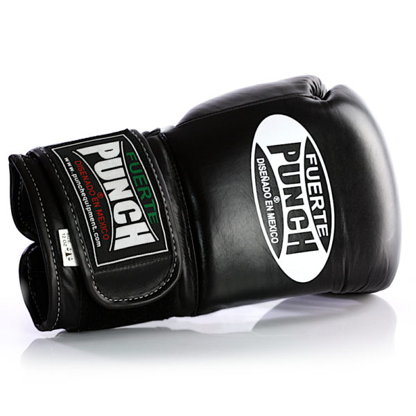 Mexican Fuerte Ultra Boxing Gloves in black