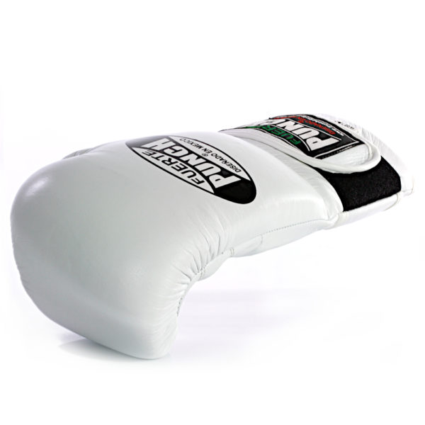 Mexican Fuerte Ultra Boxing Gloves in white