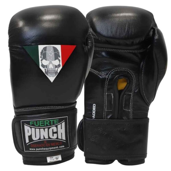 Mexican Lucky 13 Gloves Black