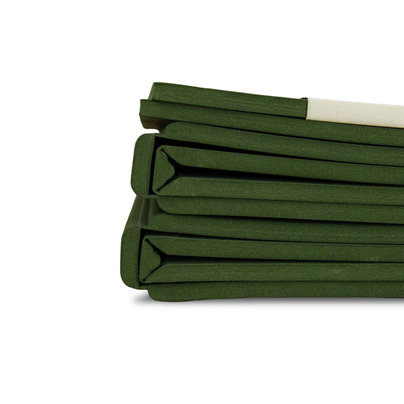 Bahe Foldable Mat 6mm Khaki Folded Stack