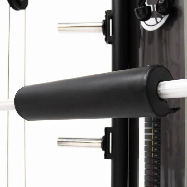 Infiniti Barbell Pad secured on a barbell
