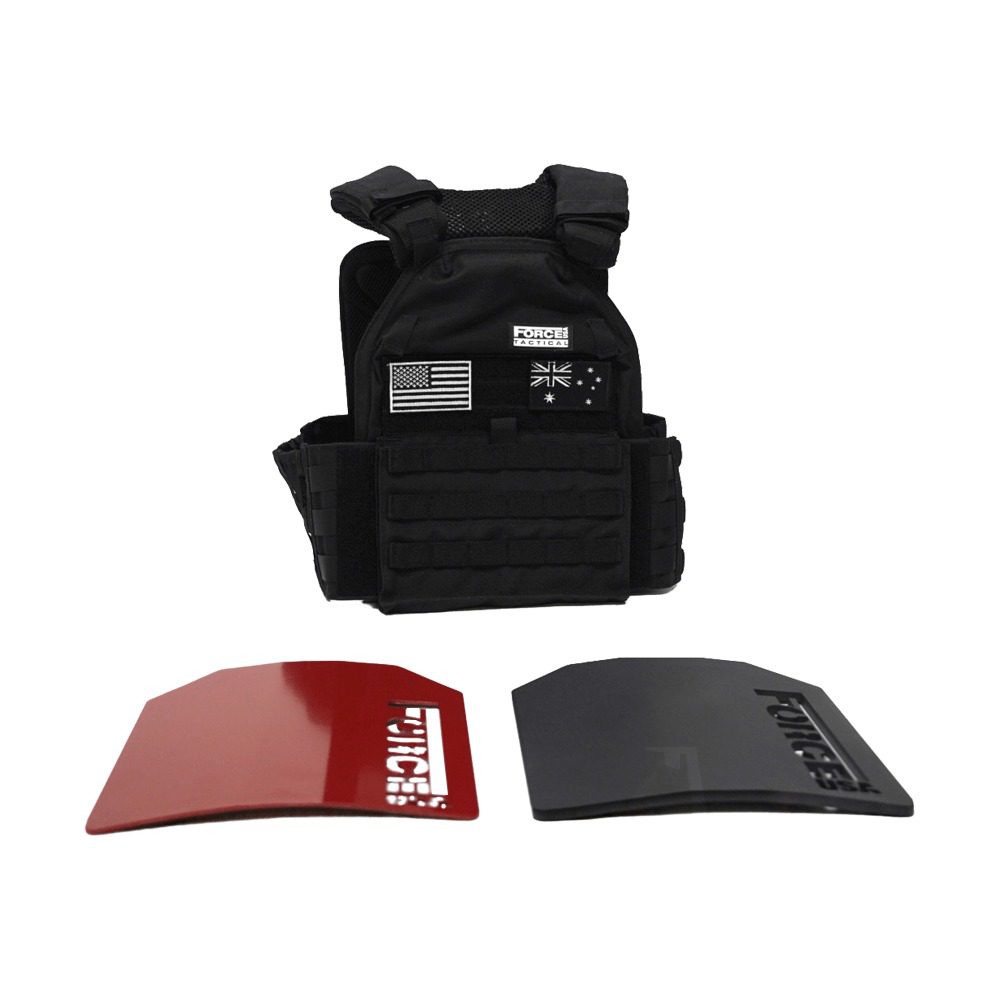 Force USA Tactical Vest with 10kg & 2kg Plate