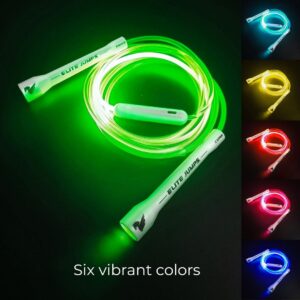 Elite Jumps Light Show LED Jump Rope 6 colour LEDS