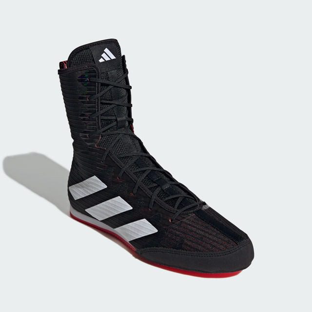 Adidas Box Hog 4 Black White Ruby Hero Adidas Box Hog 4 Black White Ruby Hero