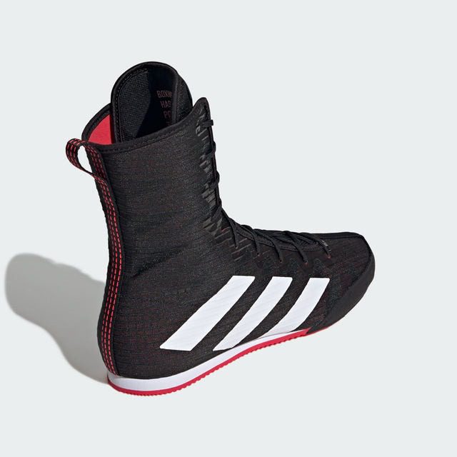 Adidas Box Hog 4 Black White Ruby Rear Adidas Box Hog 4 Black White Ruby Rear