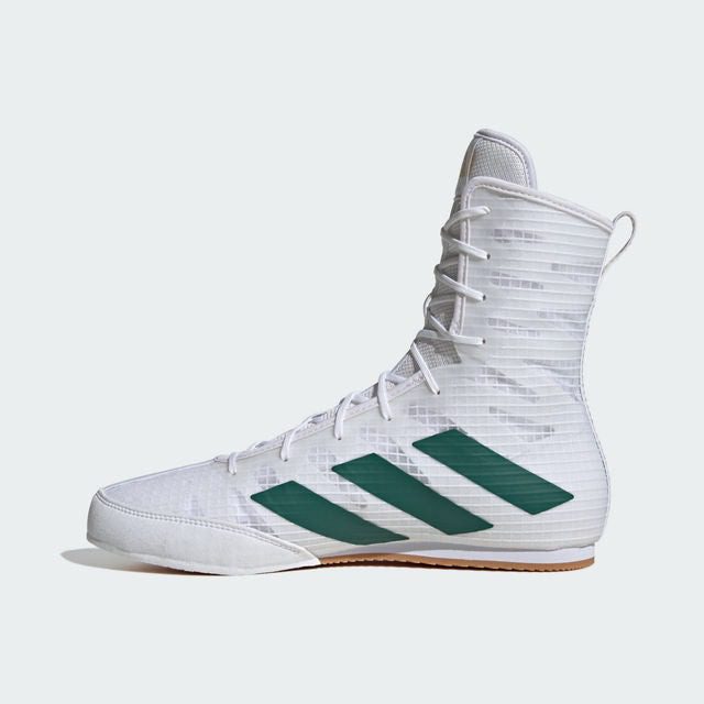 Adidas Box Hog 4 White Green Black Inside Profile Adidas Box Hog 4 White Green Black Inside Profile