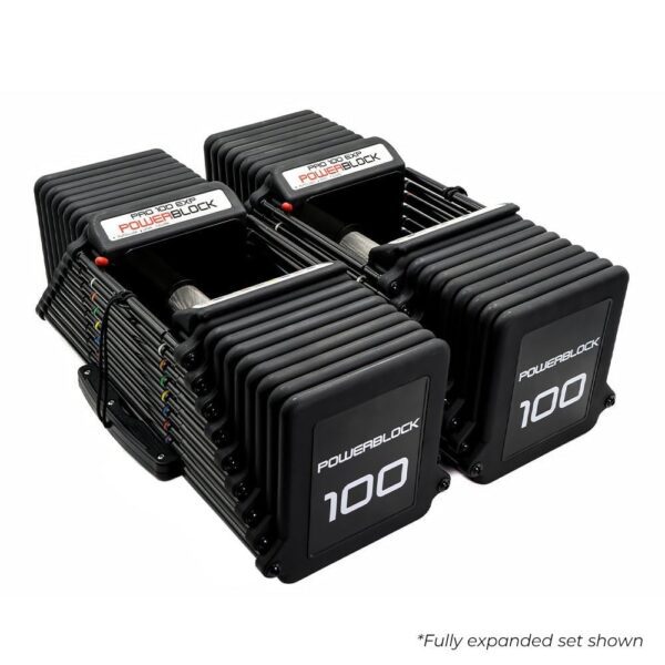 PowerBlock Pro 100 EXP Stage 4 Set 80 - 100lb - Exagym