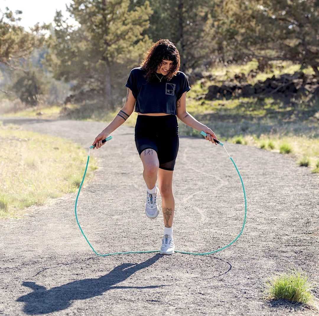 Woman-Jump-Rope-Heavy-Beaded-Turquoise-Elite-Jumps