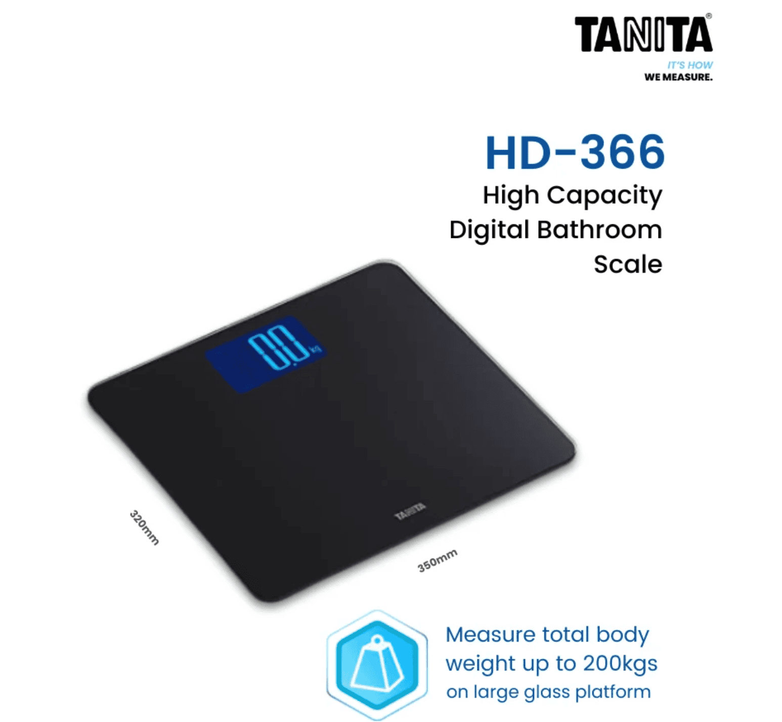 Tanita HD-366 Bathroom Scale Key Points